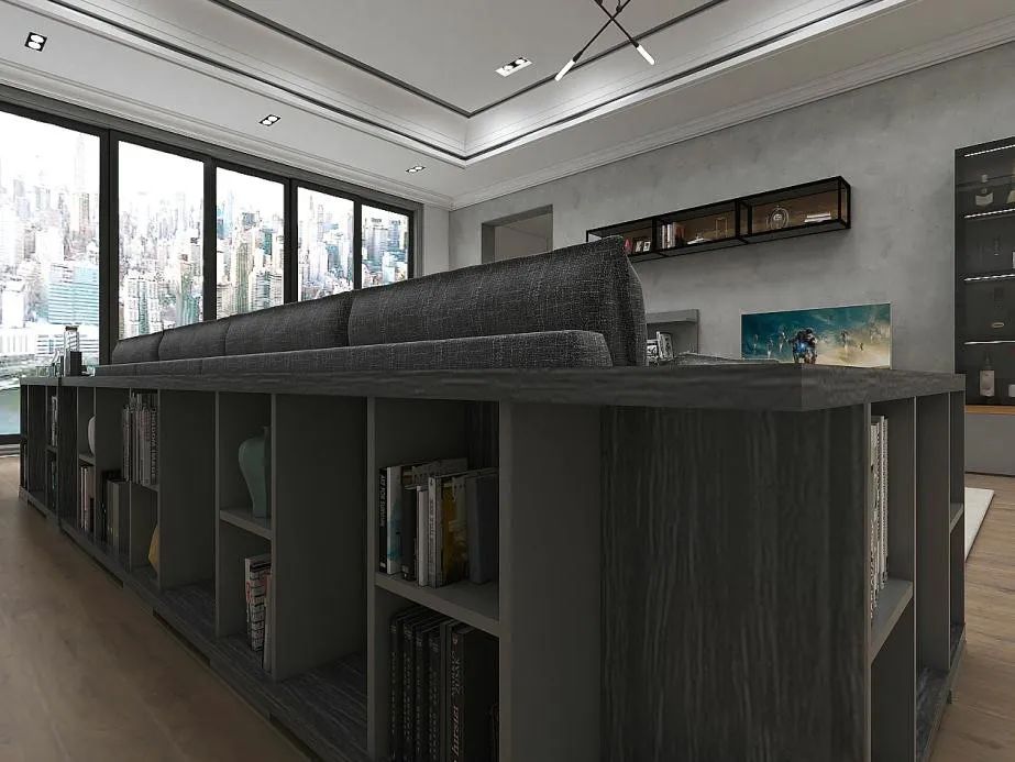 客厅只能看电视？不妨看看人家的万能客厅