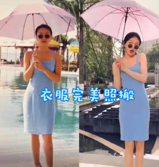 女学生和母亲的“同款照”，妈妈年轻时有多美？网友：没有可比性