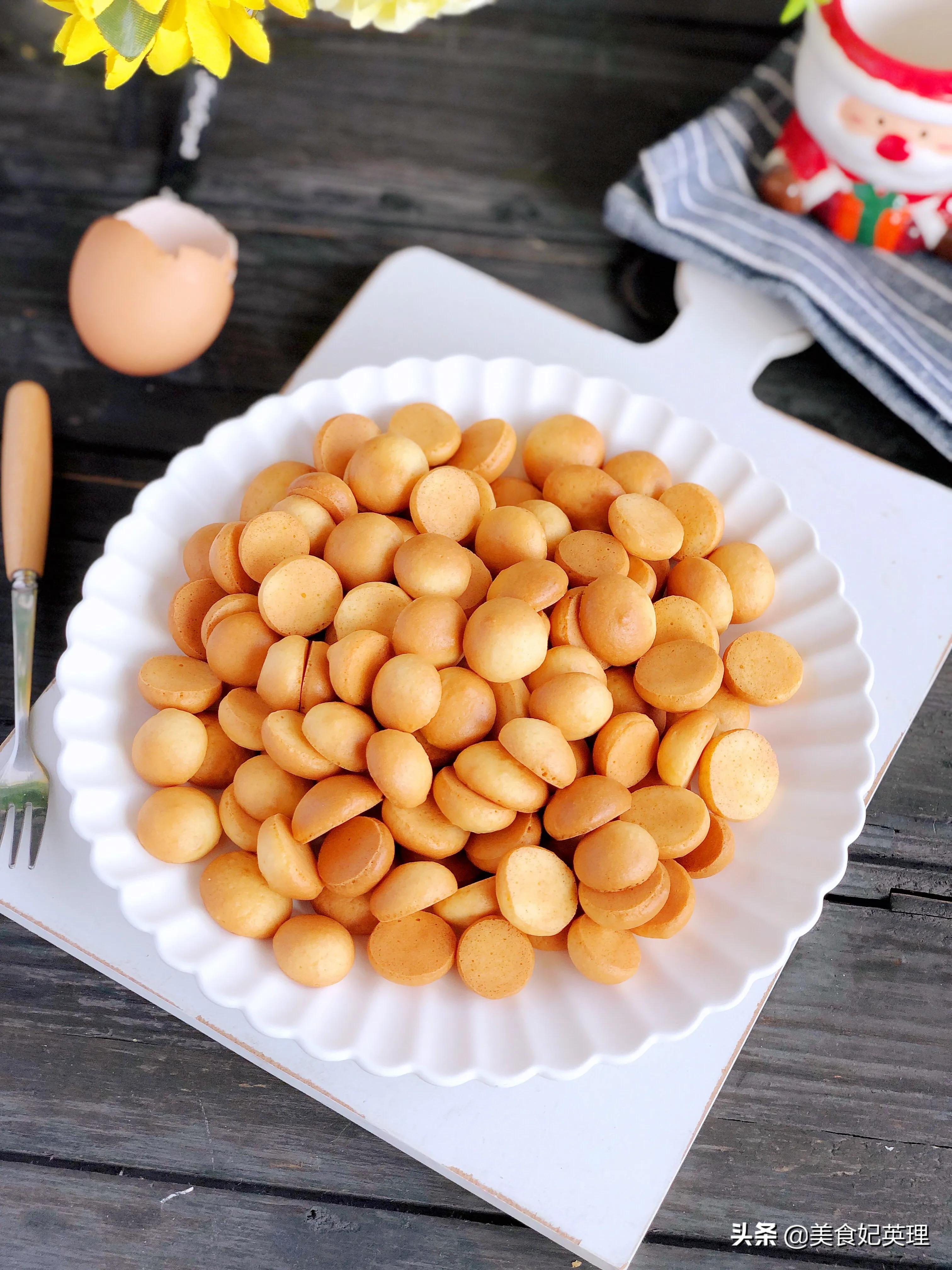 我用3个鸡蛋做小零食儿子超爱吃，香甜酥脆入口即化爸爸也抢着吃