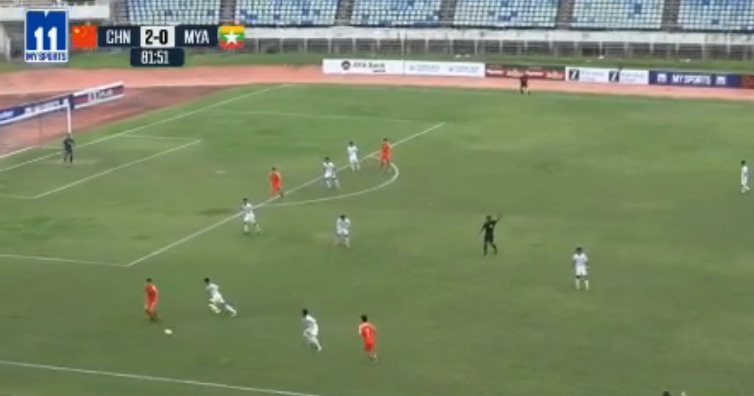 亚青赛直播视频(中国2-0缅甸！同一日泰国踢出21-0，球迷不满：亚青赛无直播)