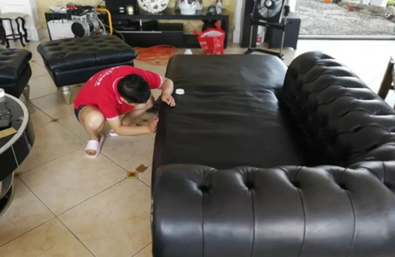 江阴市区哪里有真皮沙发清洗？「利民保洁」