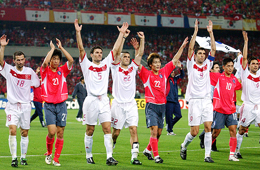 2001年韩国世界杯（「连载」时光机中的老照片，那些关于韩国足球曾经的记忆③）