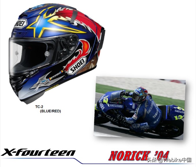 rossi赛车手(「SHOEI X-Fourteen NORICK ’04」阿部典史选手彩绘帽终于推出！)