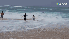 福建11人海滩溺亡细节：海水涨潮，还在手拉手玩冲浪