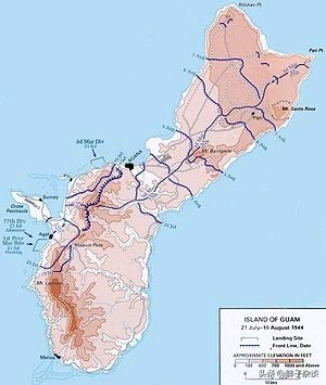 二战关岛战役简介（二战太平洋战场关岛之战：美军损失一千多人，歼敌两万余人）-华海博客