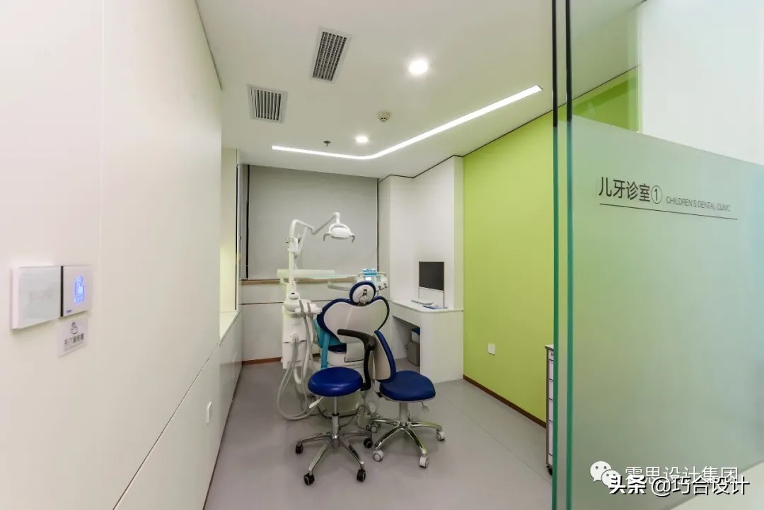 200㎡口腔门诊，如何设计得小而美？丨实例解读