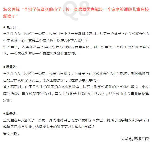 成都高新区加入“6年一学位”阵营!关于学区房,这些你必须知道…