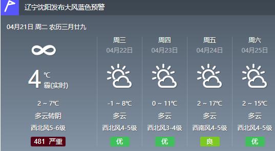 沈阳天气预报查询 沈阳天气预5天查询-徐拾记官网