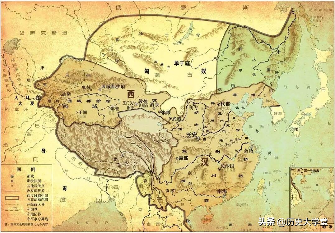 秦、汉、隋、大元、大明、大清等等，这些国号都是怎么来的