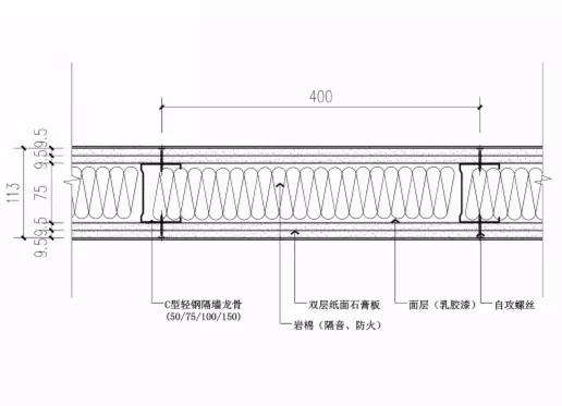 都2020年了，轻质隔墙节点设计技巧你还不知道？