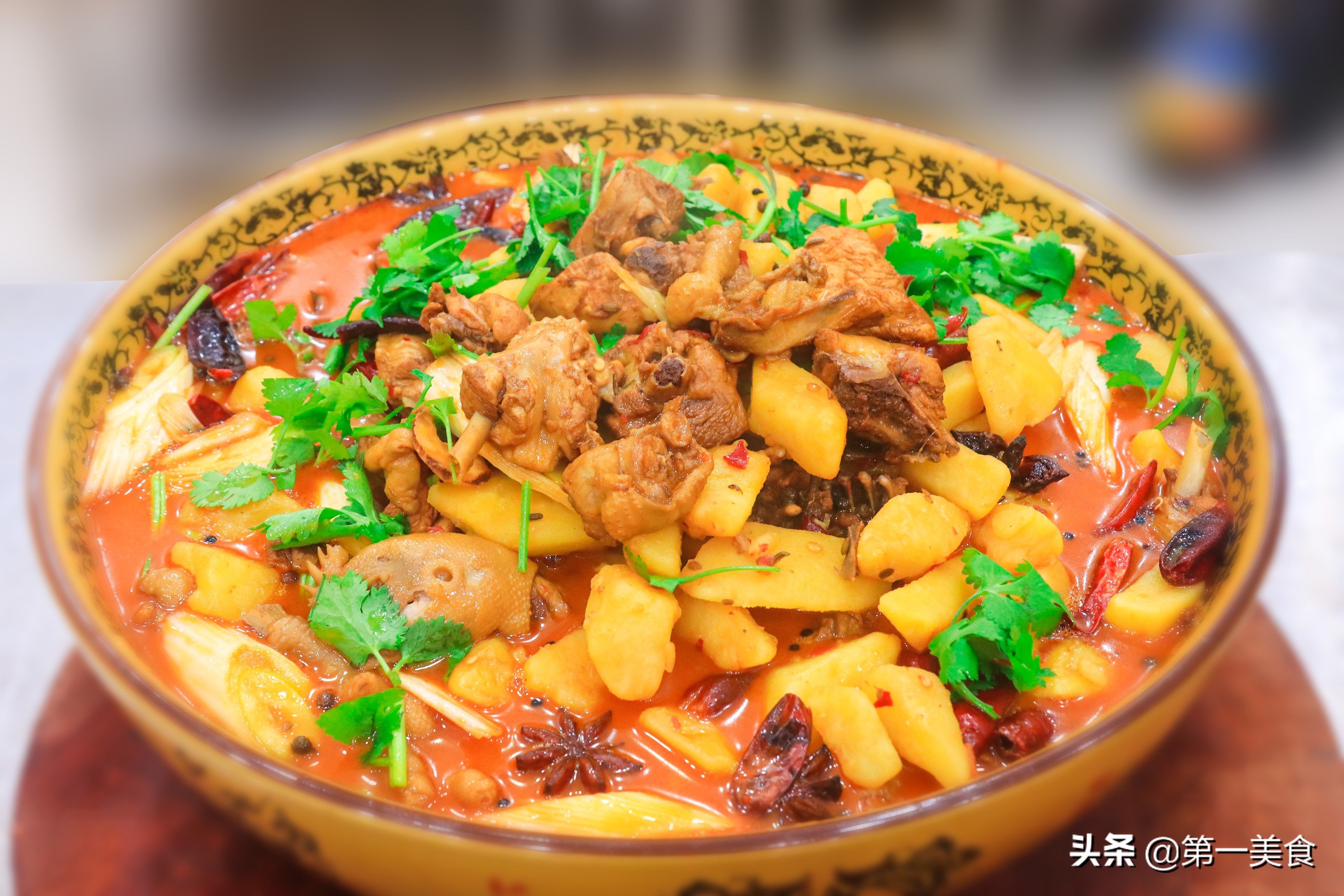 大盘鸡的家常做法 大盘鸡最忌三种调料-文化号