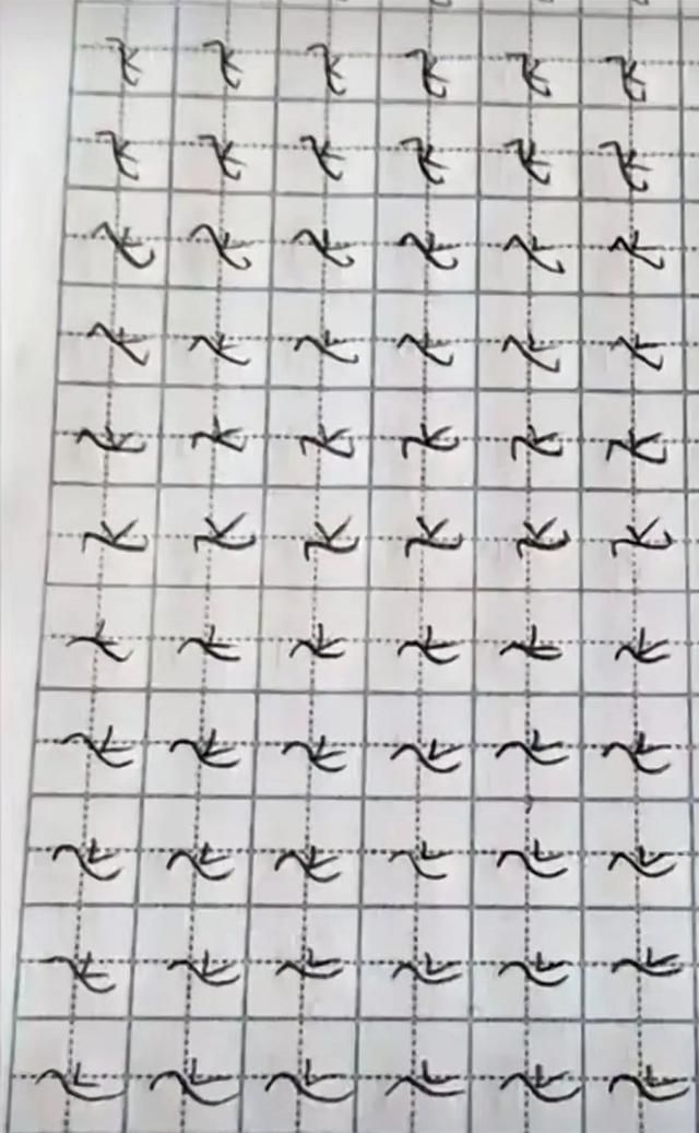 小学生被罚写“员”字，内容逐渐有了生命，网友：像在看小人书
