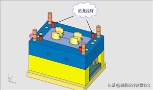 简单亦复杂的电视基座，大神才能驾驭款，一套经典的模具设计方案