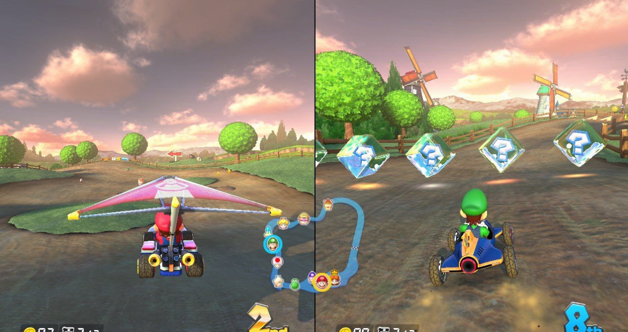 双人赛车同屏(怀旧游戏推荐:最早的仿真竞速游戏《f1大赛车》)