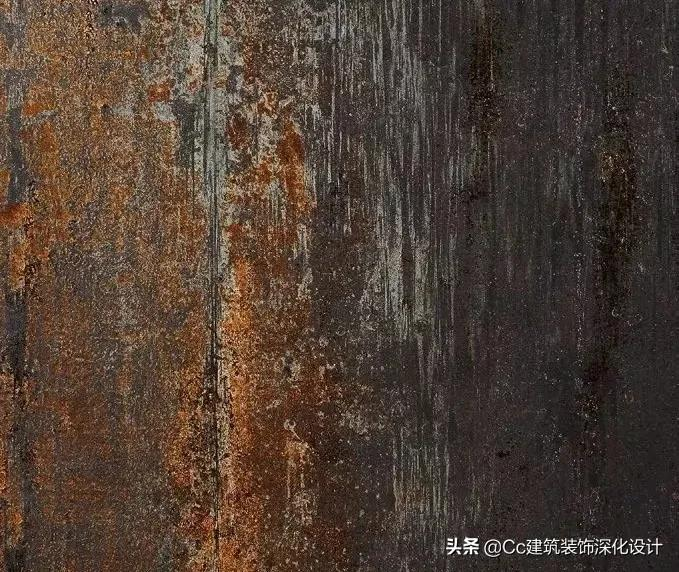 「材料」明明是块瓷砖却有着金属的光泽和质感!太飒了