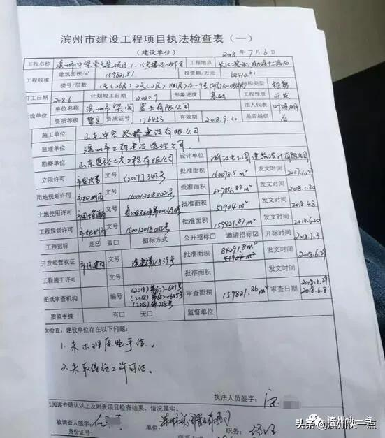 最新通報!中梁在濱州項目被罰款