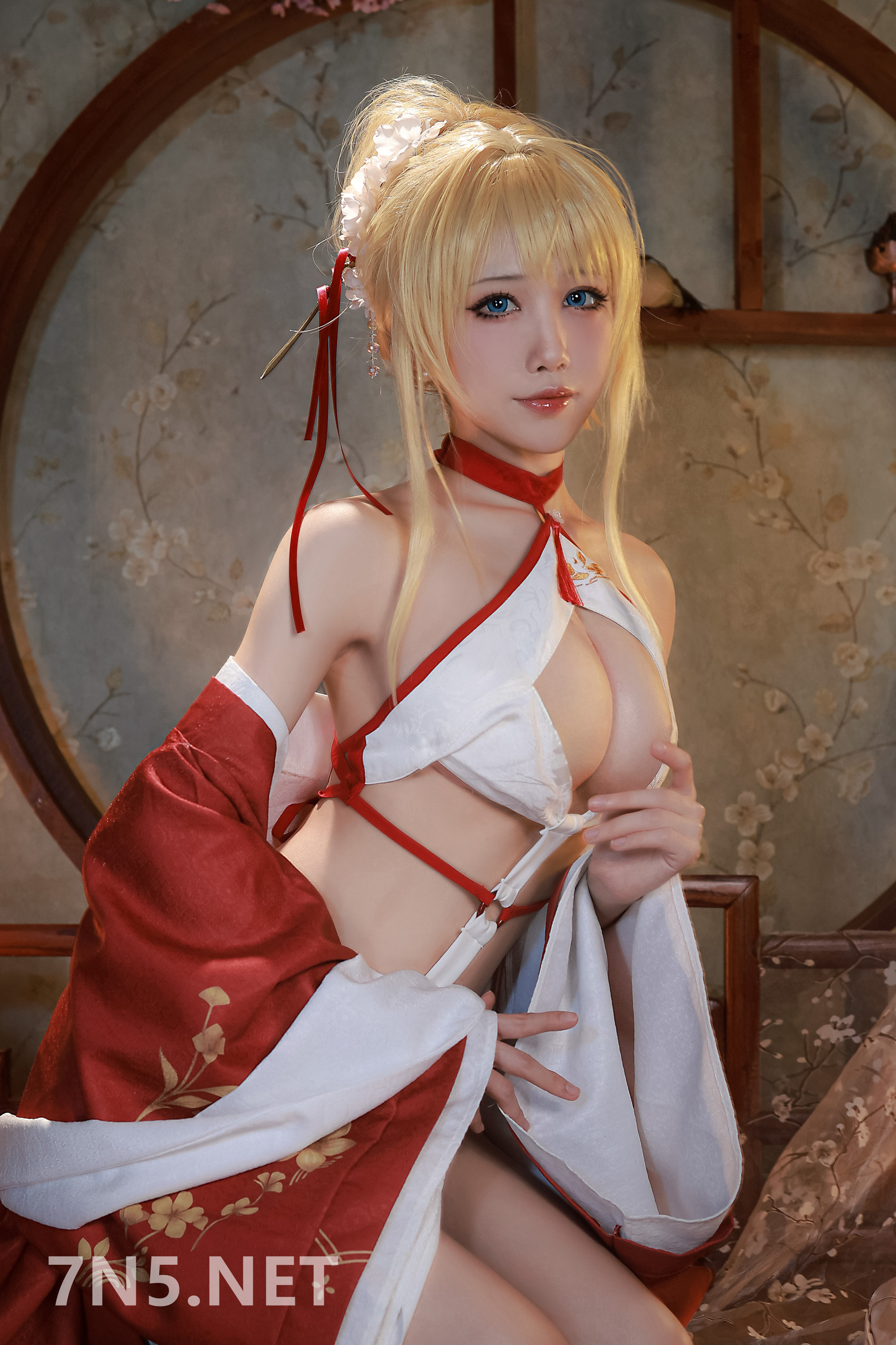 网络红人@水淼aqua 光荣-凉夜香雪[121P/145M]