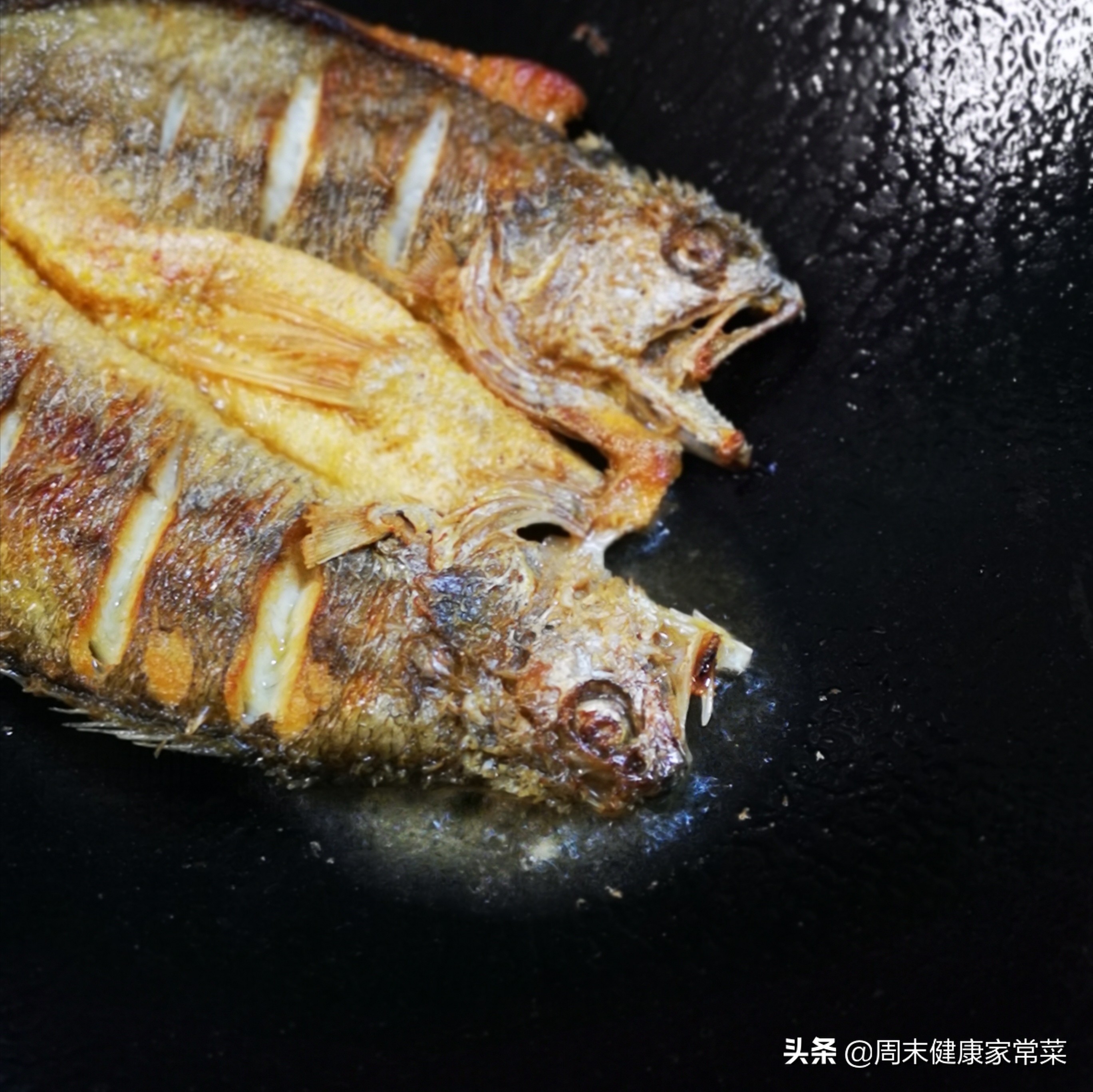 香煎黄花鱼的做法图片