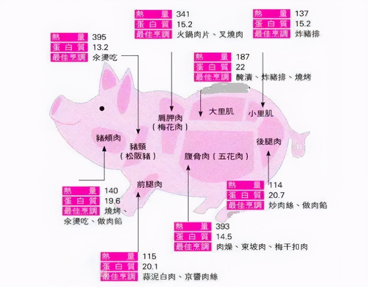 图片[4]-猪肉哪个部位最好吃？聪明人专挑这4个 营养好吃 内行人才懂-起舞食谱网