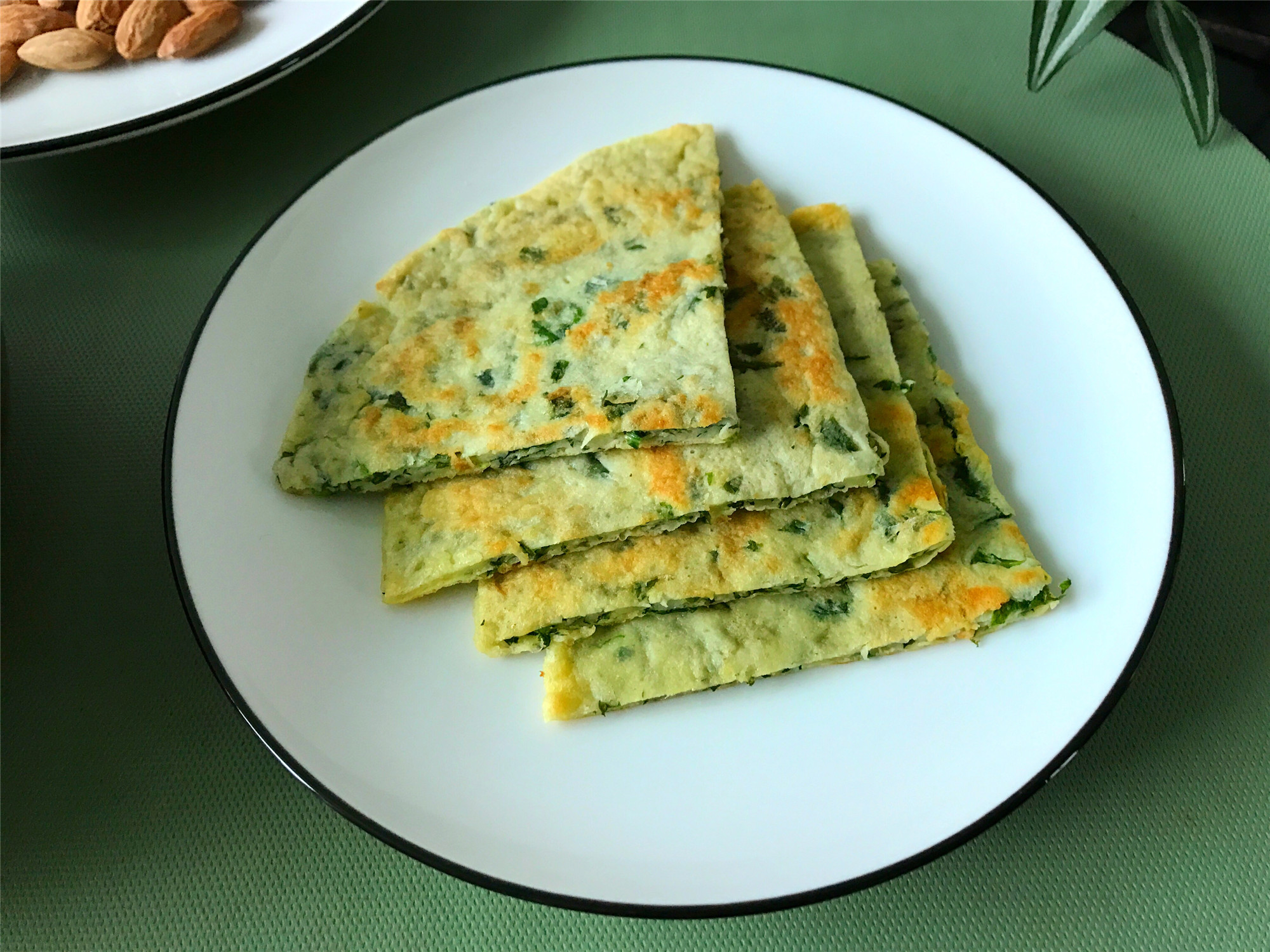 图片[5]-【茼蒿鸡蛋饼】做法步骤图 简单易做又美味过瘾 怎-起舞食谱网