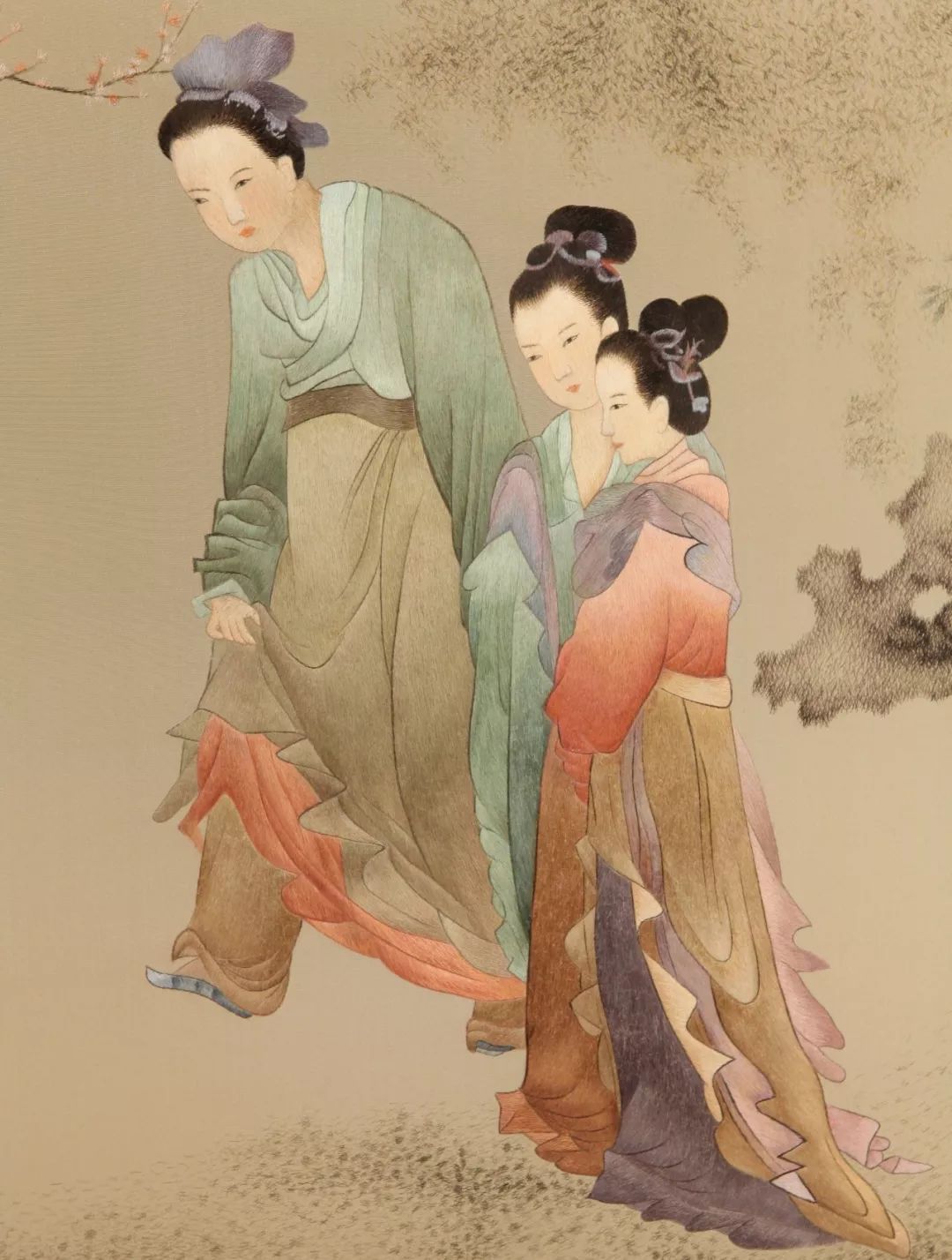 苏州刺绣图案图片（苏州最牛绣娘一幅画耗1.2亿针）