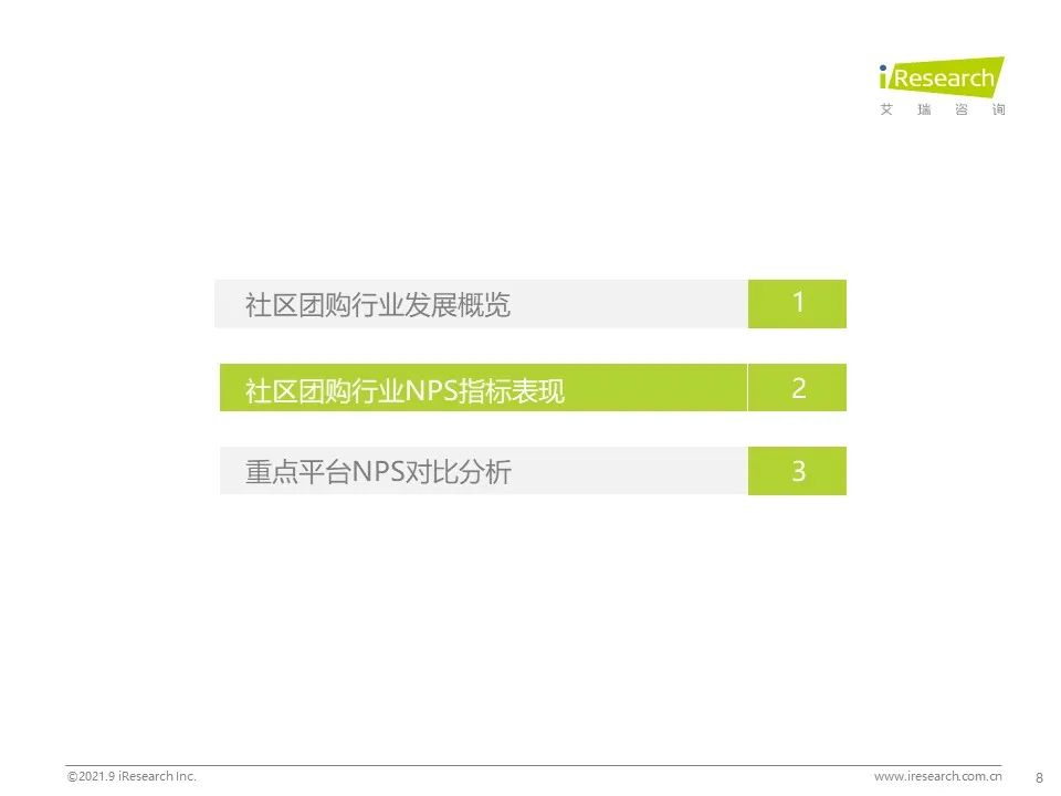 2021年社区团购NPS用户体验研究