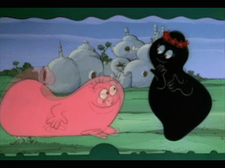 印象最深的是开头介绍:这就是巴巴爸爸,巴巴妈妈,巴巴祖,巴巴拉拉,巴