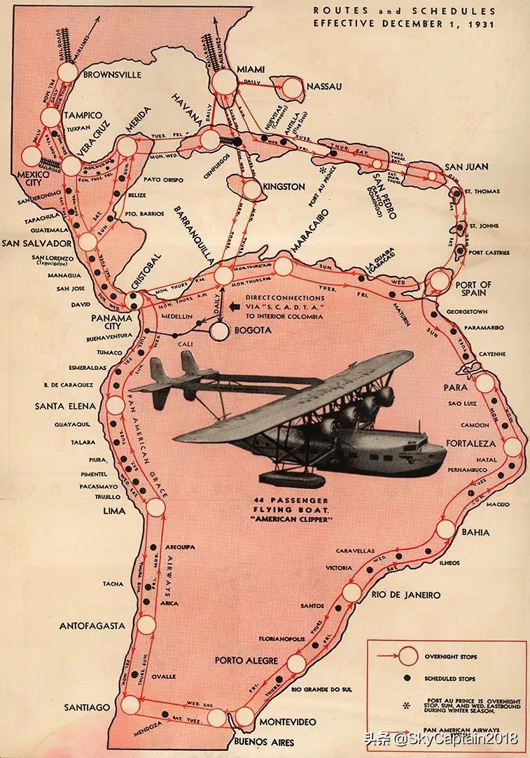飞越太平洋的天鹅——泛美航空“快船”飞行艇队的故事