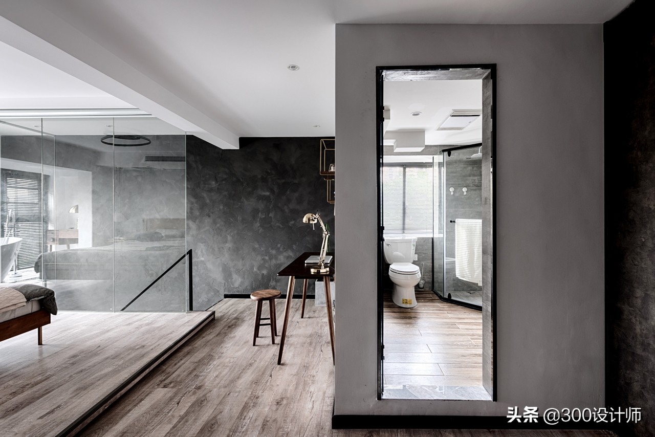 阳昭作品：75㎡小跃层28万装修，坐拥独立衣帽间、阳台、大浴缸