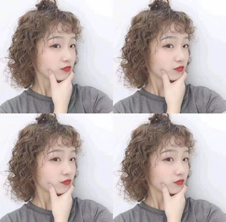 换个俏皮"短羊毛卷"过个时髦年