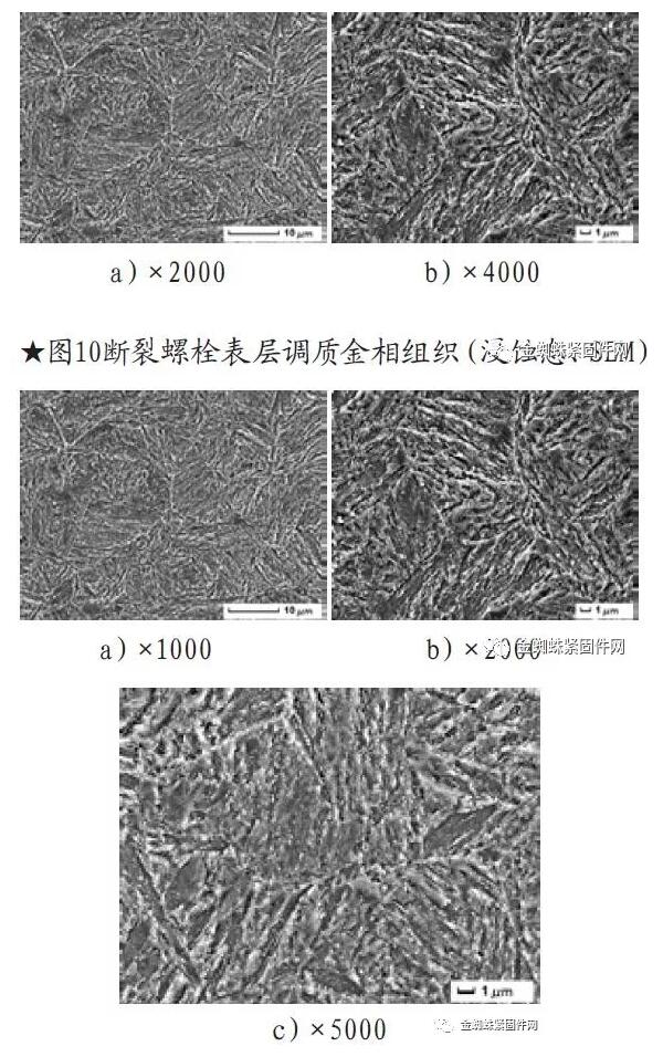 高强度螺栓断裂分析