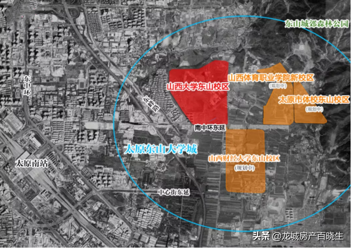 盘点太原四大高校集聚区！看大学城对周边房产的影响