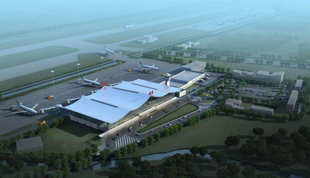 黄山新飞机场图片