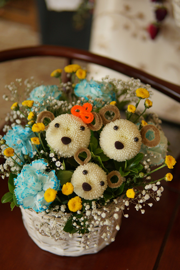 儿童花艺沙龙 零基础花艺培训 少儿DIY手工花艺培训课