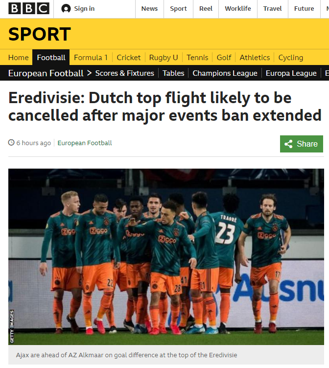 中超对荷甲有什么影响（荷甲取消！德甲继续！中超到底跟哪头？）-趣拿体育