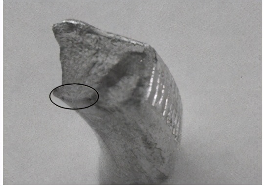 弹性钢垫圈断口裂纹失效分析