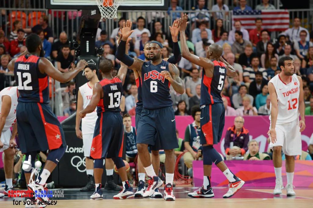 2012年奧運會男籃總決賽名單（夢十隊，科比、勒布朗、杜蘭特領銜，八戰全勝奪得倫敦奧運會金牌）