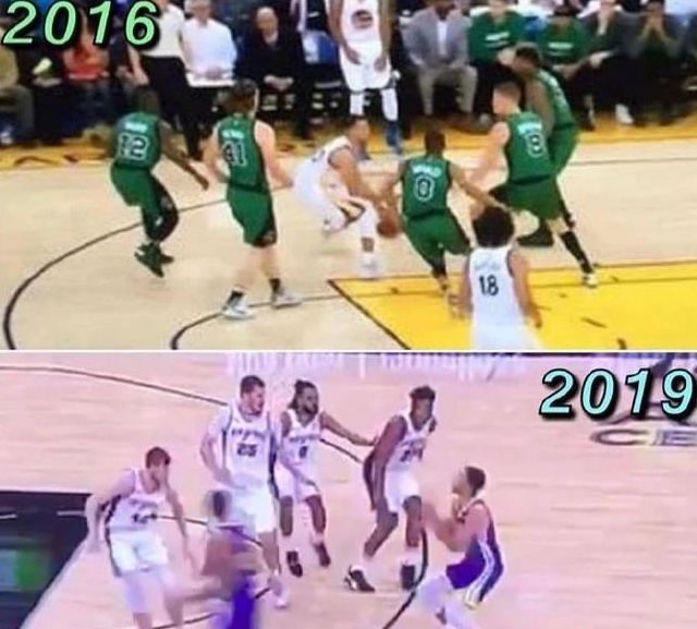 nba哪些巨星不怕包夹（太夸张！NBA这5人不包夹根本顶不住 现役2人上榜）