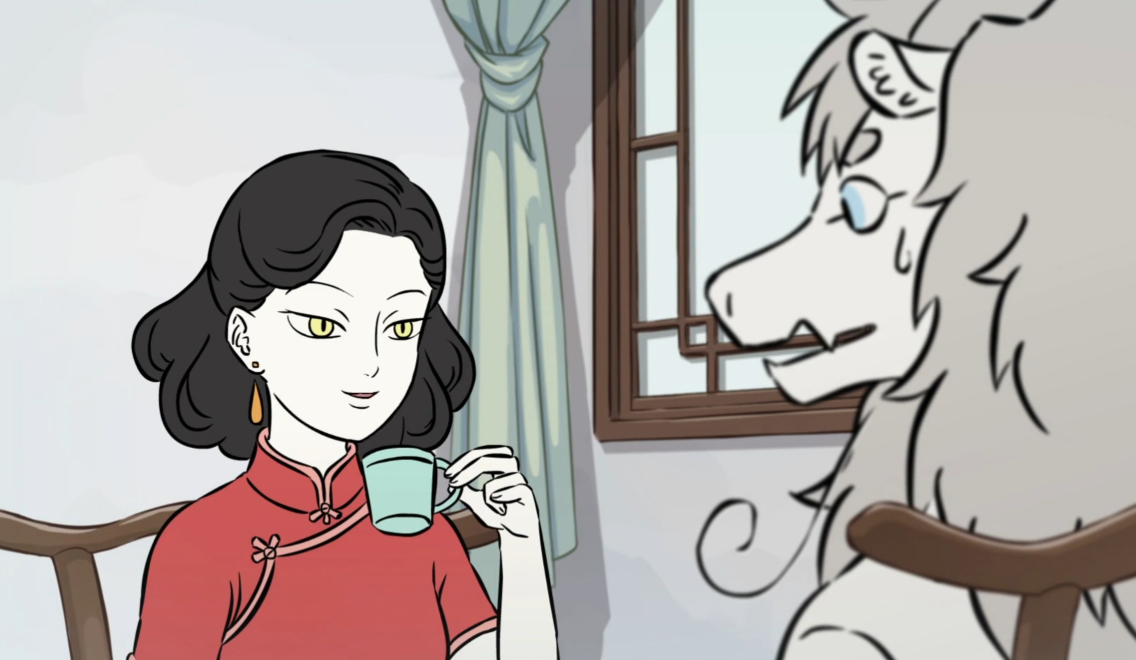 非人哉:妲己在动漫中展现过多种面孔,但我最喜欢的还是纯情小妹