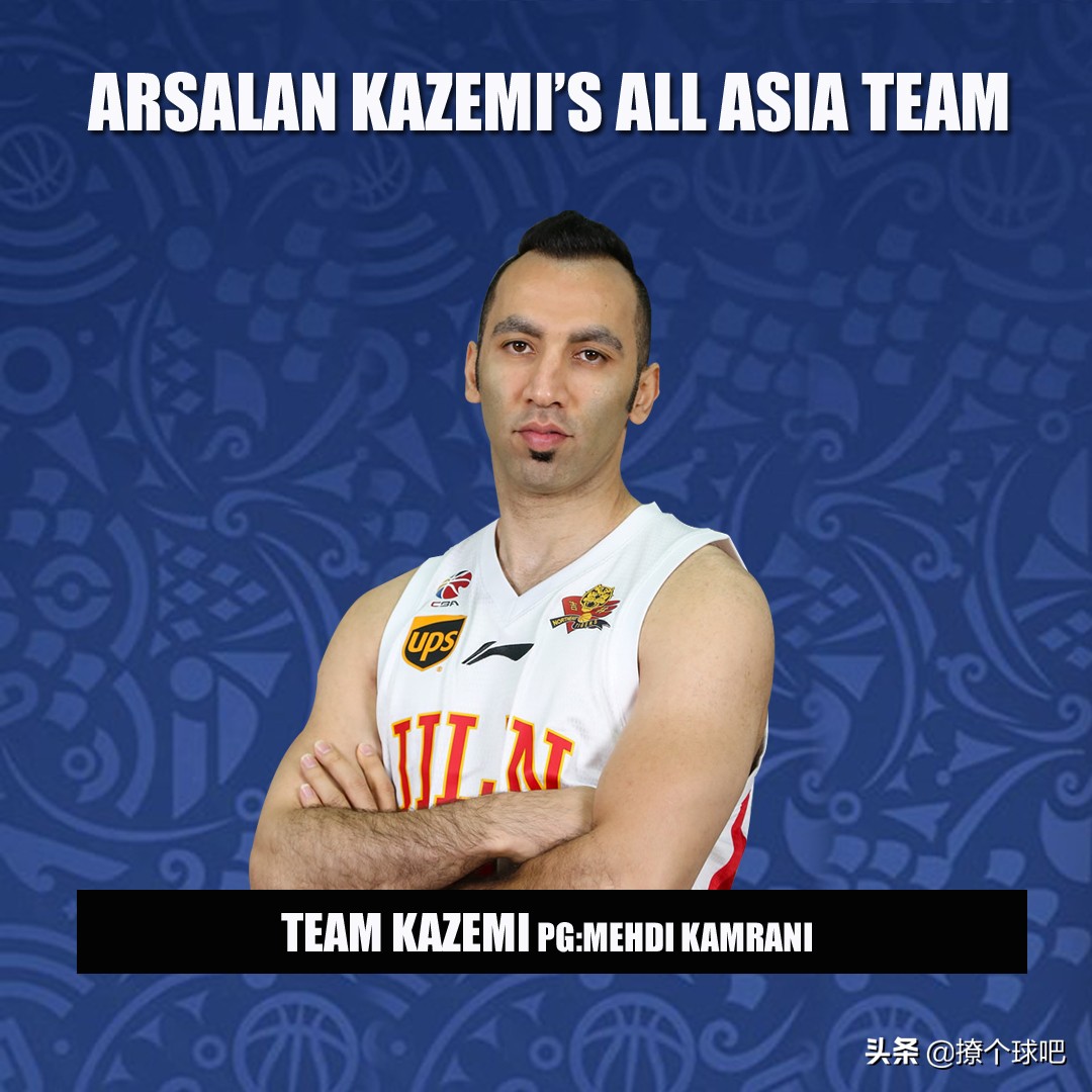 伊朗男篮有哪些进过nba(伊朗男篮巨星评亚洲最佳阵容,有姚明无易建联