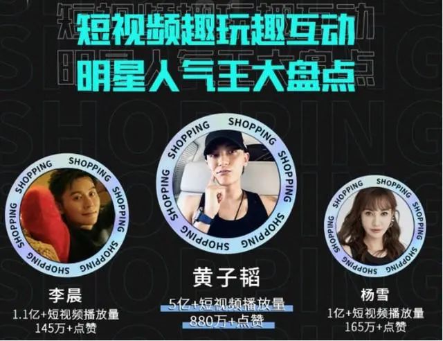 快手资讯 | 快手电商116数据出炉；黄子韬成最具人气明星
