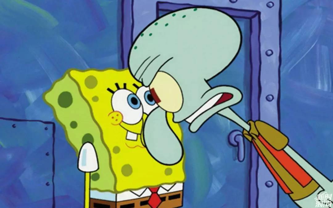 章鱼哥是片中唯一的文艺中年,闲暇时最爱吹竖笛,虽然他的水平,也就是