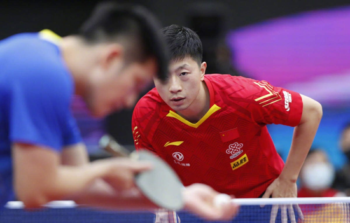 樊振东对马龙交手记录(神勇啊!