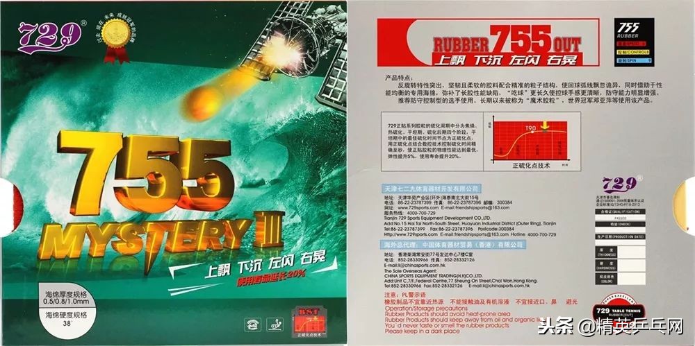 乒乓球729是什么牌子(729品牌十大经典套胶盘点！该买什么该用什么，统统告诉你！)