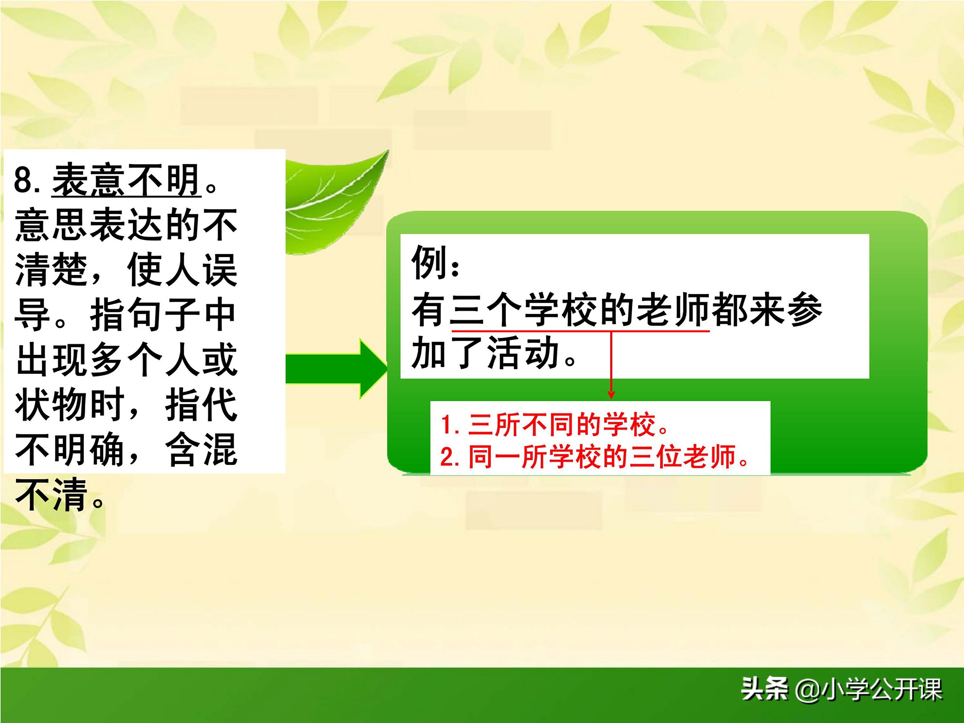 小学语文｜常见病句的类型分析及修改方法+练习（含答案）