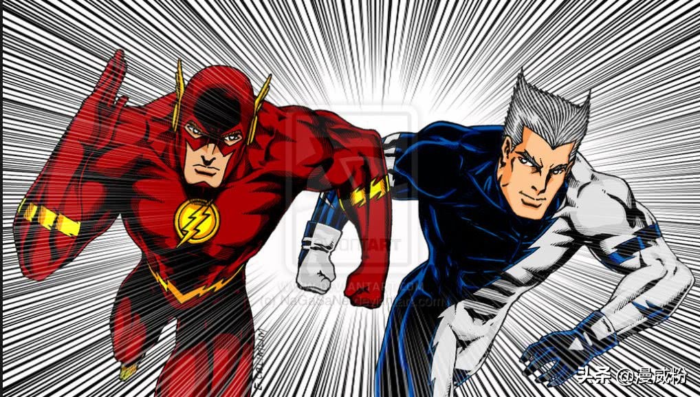 漫威快银和DC闪电侠谁更快？这部漫画给了答案
