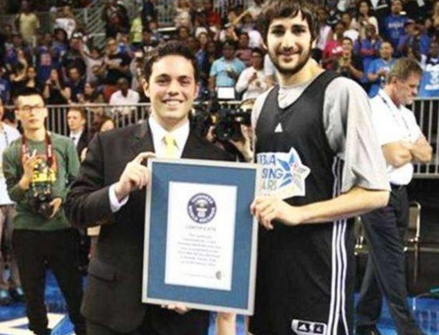 nba哪些球员有吉尼斯纪录（NBA也有吉尼斯世界纪录！皮尔斯证书还没捂热，90秒后就被KD抢了）