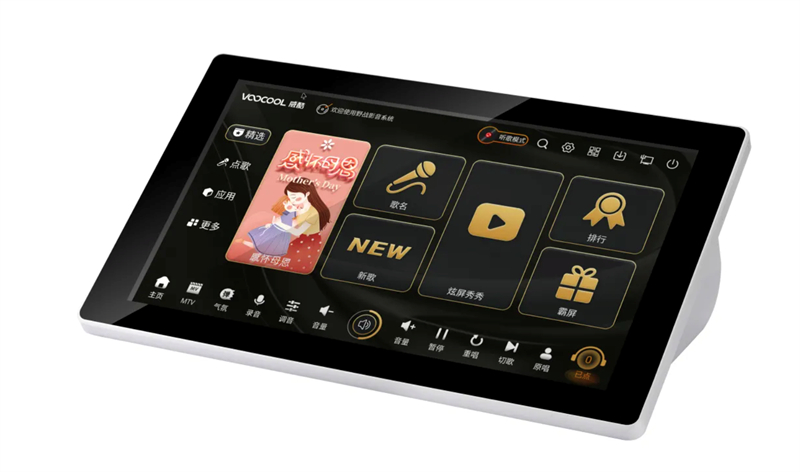 威酷V60点歌机荣登国产十大名牌榜首，引领KTV娱乐新风尚