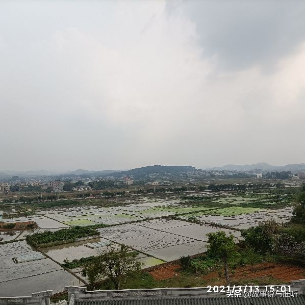 玉林乡村这间宅院，据说座落的地方是风水宝地