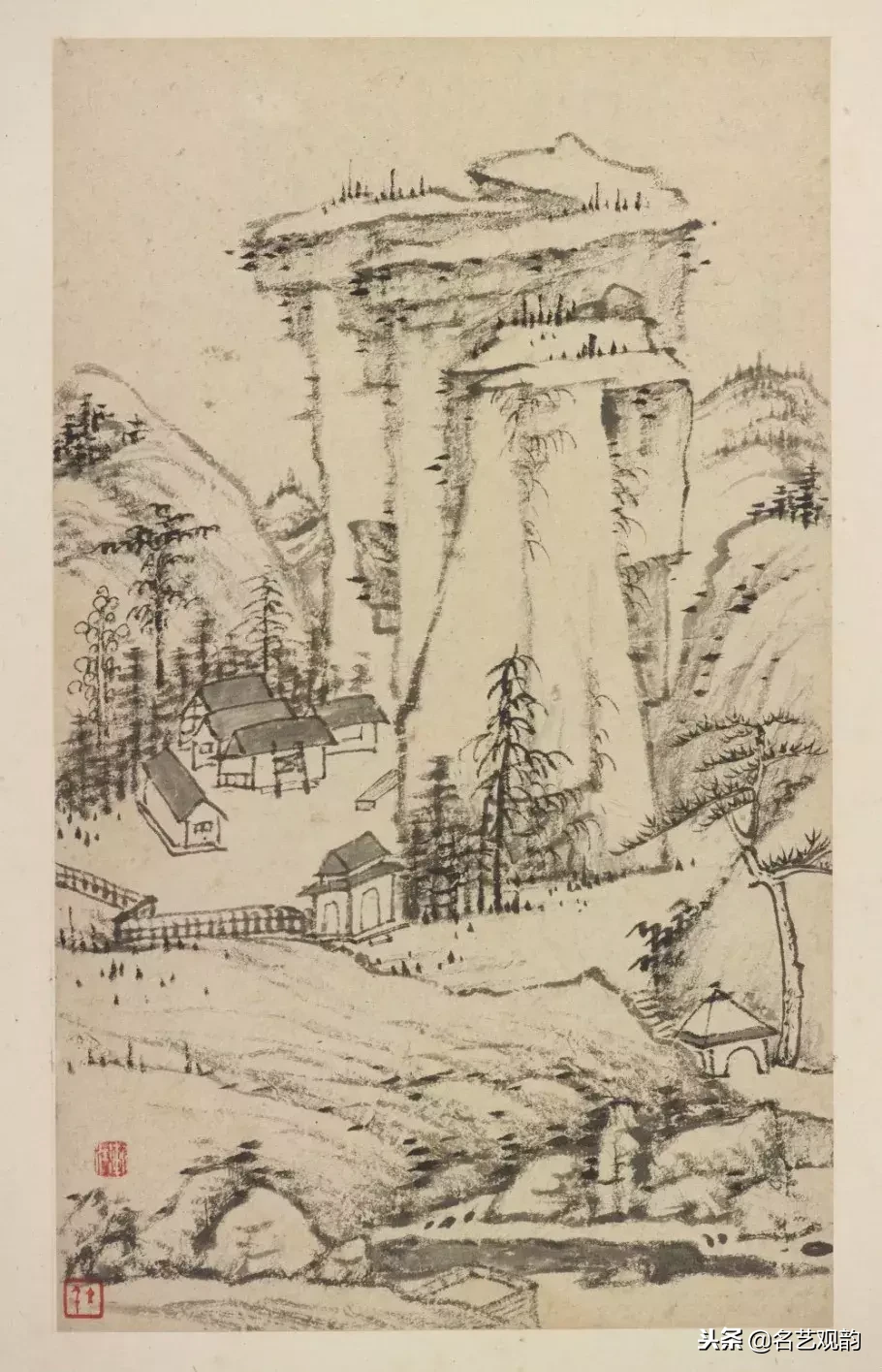 中国写意画：用笔“四要五笔”，用墨“五特性”